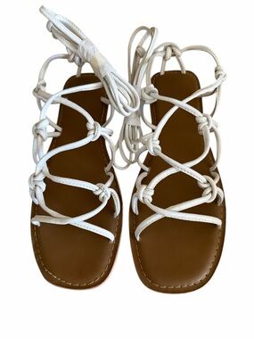 PrettyLittleThing Strappy Gladiator Style Sandals, Size 41, UK 8